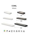 CONIL * APLIQUE LED 40W CCT DIM BLANCO
